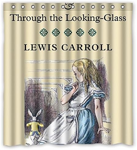 DONGMEN Fast & Furious Custom Alice Through the Looking Glass Fabric Waterproof Polyester Shower curtain for Bathroom 66" x 72"