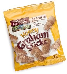 Back to Nature Honey Graham Sticks, 1-Ounce Bags (Pack of 32)