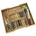 Kitchen & Housewares : Lipper International 8852 Bamboo Expandable Knife Organizer