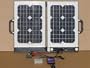 30 Watt Mono-crystalline Portable Briefcase Solar Panel 12V Charger - temper proof glass
