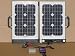 30 Watt Mono-crystalline Portable Briefcase Solar Panel 12V Charger - temper proof glass