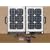 30 Watt Mono-crystalline Portable Briefcase Solar Panel 12V Charger - temper proof glass