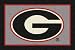 Georgia Bulldogs "G" 5' 4"x 7' 8" Team Spirit Area Rug