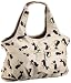[カシュカシュ] cachecache ネコプリントナイロン2WAYトート  01-00-19030 LBE (ライトベージュ)