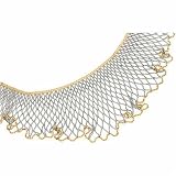 18Kt Two Tone Beaded Collar Necklace