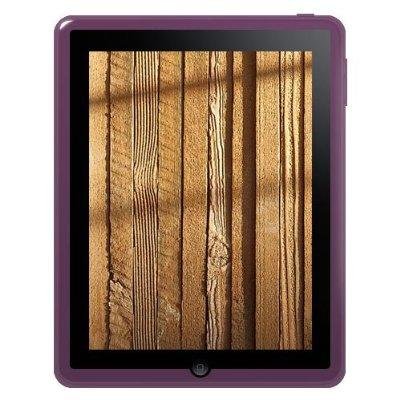 Amzer Soft Gel TPU Skin case for Apple iPad Tablet,(Purple)