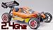 1/10 2.4Ghz Exceed RC .18 Engine RTR Nitro Powered Off Road Buggy Baha Red