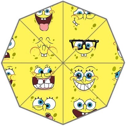 Spongebob Squarepants FaceBook Custom Cool Design Portable Fashion Foldable Umbrella
