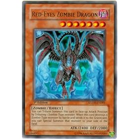  Yu-Gi-Oh! - Red-Eyes Zombie Dragon - Structure Deck Zombie World - #SDZW-EN001 - 1st Edition - Ultra Rare