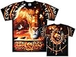 Tribal Lion t-shirt by Liquid Blue 2-Sided Shirt fits Teens & Adults
