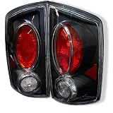 02-06 Dodge Ram Euro Taillights - Black 