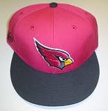 Arizona Cardinals Structured Fitted Flat Bill Reebok Hat Size 7 1/2