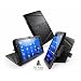 Tuff-Luv Tri-Axis "veggie" k�nstliches leder Tasche H�lle f�r Archos 101 Internet Tablet / Archos 10.1 / Arnova 10 G1 & Arnova 10 G2 - schwarz (Nicht mit dem Archos 101 G9 / Arnova 10b G2)