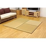 ユニット畳 『タイド』 ベージュ 82×82×2.3cm（9枚1セット）（中材：低反発ウレタン+フェルト）