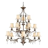 Quoizel EV5015BO Evelyn 15 Lt Chandelier
