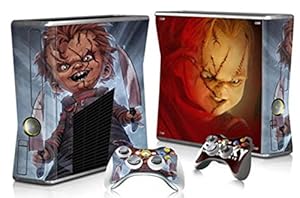 Skin Sticker Cover For XBOX 360 Slim Console+Controller Decal #272