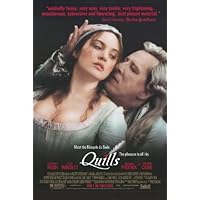 Quills Poster Movie 11x17 Geoffrey Rush Kate Winslet Joaquin Rafael (Leaf) Phoenix Michael Caine