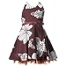 Baby Toddler Little Girls Clothes BROWN HALTER Dress RARE EDITIONS Girl 12M-16