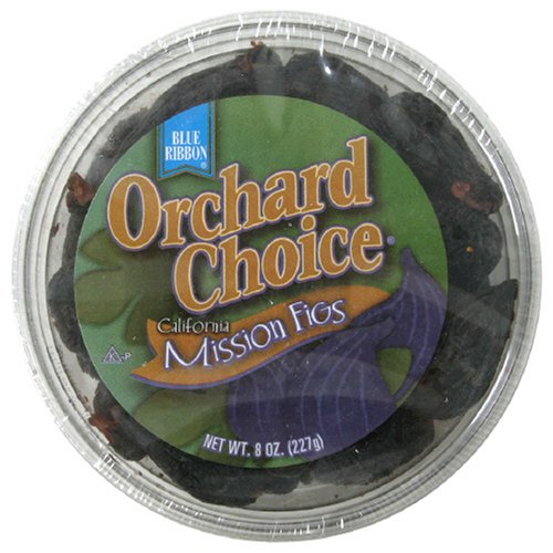 Blue Ribbon Orchard Choice Crown Mission Figs, 8-Ounce Cup (Pack of 6) by Sun Maid