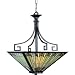RAM Lighting 56-18IN Meander Tiffany Bronze Pendant