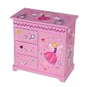 Mele & Co. Krista Girl's Musical Ballerina Jewelry Box , 9 1/4" x 5 1/2" x 9"