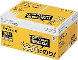 コクヨS&T 粘着メモ<ドットライナー ラベルメモ>(お徳用) 74×50mm 100枚×10個入り 黄色 メ-L2002-Y 2002