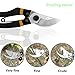 LP Classic Pruner，Sturdy Metallic and Sharp Garden Shears，Ideal Light Pruner -Black