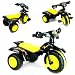 Black and Yellow Kids 3 Wheel Mini Motorbike TriCycle