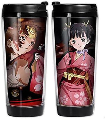 Afycolor Amine Koutetsujou no Kabaneri Mumei Insulated Travel Mug Cup Pattern 1pc