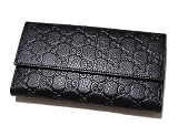 [グッチ] GUCCI グッチシマ三つ折り長財布　254586-1000 （アウトレット品） GUCCI 三つ折り財布