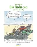 Produkt-Bild: Die Fische im Jahr 2012: Cartoon-Kalender