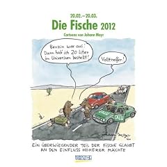 Die Fische im Jahr 2012: Cartoon-Kalender