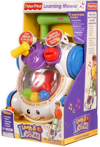 Childrens Toyshop  Toys : Fisher Price Laugh and Learn British Lawn Mower