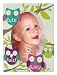 Burnes of Boston 538846 Baby Baby Cute, Sweet, Cuddly Owls Picture Frame, Multi, 4 by 6-Inch