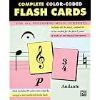 Buy 89 Color-Coded Flash Cards by Alfred Publishing