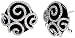 14k White Gold 13/16 (21mm) tall Black Onyx Post Earrings, w/ 0.92 Carat Round Brilliant Diamonds