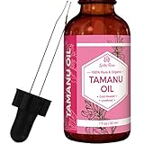 Leven Rose Tamanu Oil - 100% Pure, Organic, Unrefined, Cold-Pressed Tamanu Oil For Hair, Skin, Nails, Acne, Scars - 1 Oz In Dark Amber Glass Bottle with Glass Dropper - 100%
