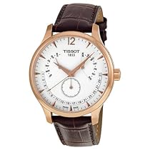 Big Sale Tissot Tradition Perpetual Calendar Rose Gold-plated Mens Watch T0636373603700