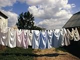 IMAGE OF Laundry on a Clothesline Photographic Poster Print by Steve Raymer, 42x56
