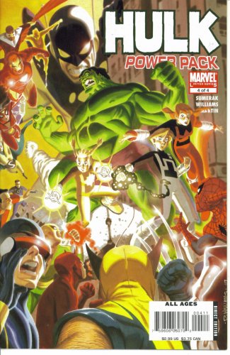 Cover image : Hulk and Power Pack #4 : Hulk Smash Everyone (Marvel Comics)