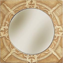 Egyptian Mirror with First Zodiac from Denderah