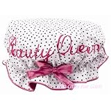 Beauty Queen Polka Dot Shower Cap