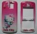 Hello Kitty Blackberry Pearl Pink Snap-on Case