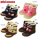 ミキハウス MIKIHOUSE ボア付き☆ベビーウィンターブーツ ベビー用ブーツ(マルチ)