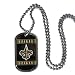 NFL New Orleans Saints Dog Tag Necklace