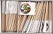 One Box Soccer Ball Toothpick Flags, 100 Small Mini Soccer Ball Flag Cupcake Toothpicks or Cocktail Picks