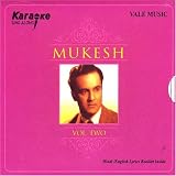 Karaoke sing along - Mukesh vol 2