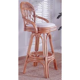 South Sea Rattan Antigua Bar Stool