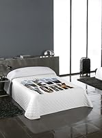 Naturals Colcha Bouti N.Y. Portrait (Blanco)