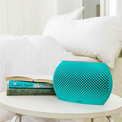 SaviCare Renewable Mini Wireless Ultra-low Noise Portable Travel Dehumidifer for Smal Room Enclosed Areas 80-200 Square Feets No Batteries or Cords Required, Non-toxic and Environmentally Safe (Green)